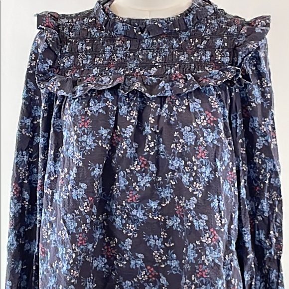 Sea New York Tilly Smocked Top, S - Picture 7 of 11